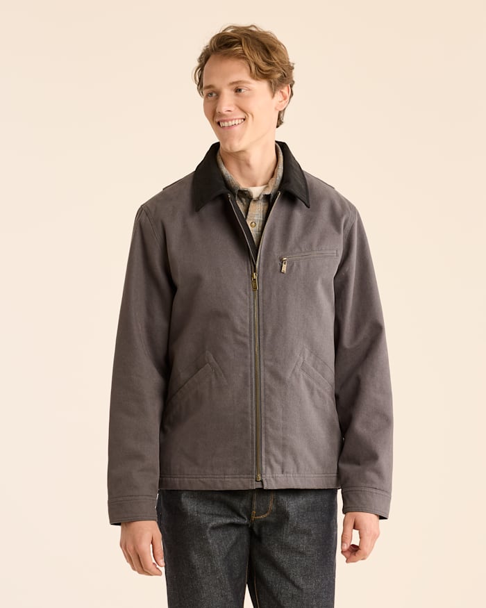 MEN'S TAHOMA CANVAS TRUCKER JACKET